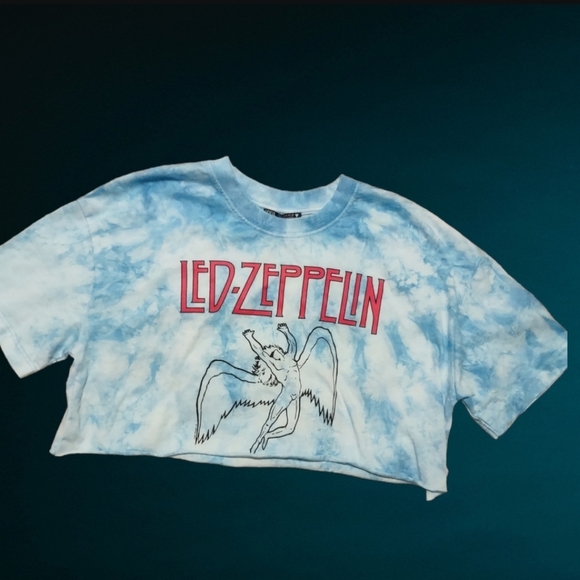 Zara LED ZEPPELIN Crop Top - Picture 4 of 4